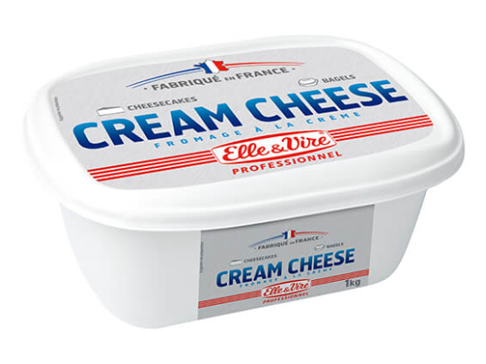 Cream cheese 25,5% 1KG Elle et Vire