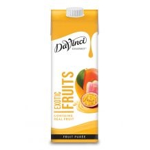 Preparation Pour Smoothie - Da Vinci Smoothie - Fruits Exotiques Brique 1L