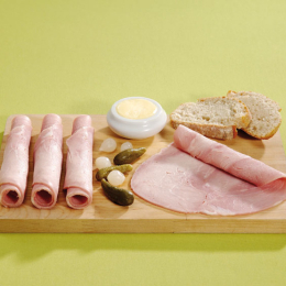 Tranche Jambon Cuit Superieur Decouenne degraisse Torchon X16 tranches (720G)   