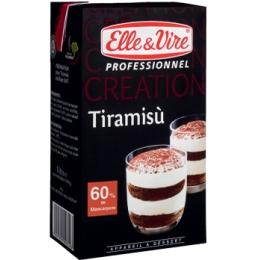 Preparation tiramisu UHT 1L Elle Vire