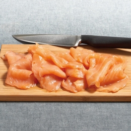 Chute Saumon Fume 500G  Frais          