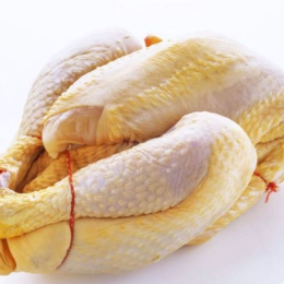 Poulet Jaune Nu Bride Pac 1.2 Kg France - Surgele