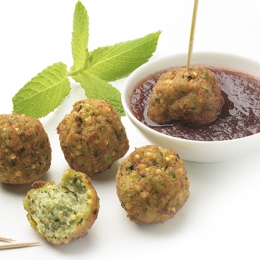 Bouchee courgette menthe 70 pce 700G - Surgele