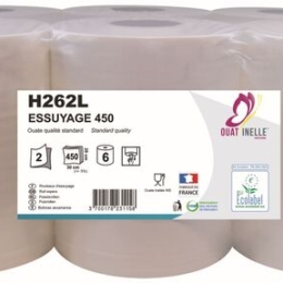 Essuie-main rouleaux DC 2P Eco col(450Fx6) GH
