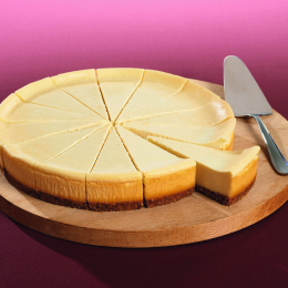 Cheesecake Vanille Madagascar Predecoupe X14Parts  1.625 Kg - Surgele