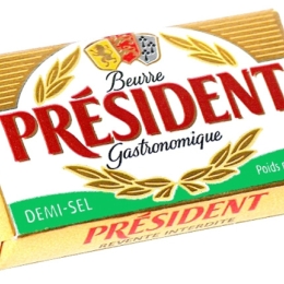 Beurre micro 1/2 sel (10Gx100)PRESIDENT