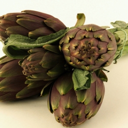 Artichaut Poivrade 900g  Cat 1 (à la botte)
