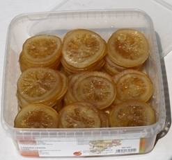 Citron jaune confit tr boite 1KG Aptunion