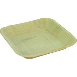 Assiette carree palmier 170 mm [170x170x25] [60 (10x6)]