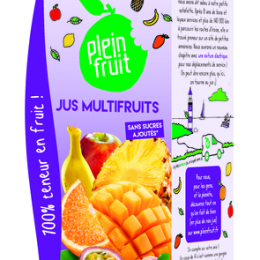 Jus multIfruits  ABC (brique 1Lx6) Plein Fruit