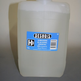 Vinaigre alcool blanc 8° bid 10L DESBOIS