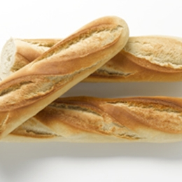 Baguette precuit sur sole (280Gx25) - Surgele