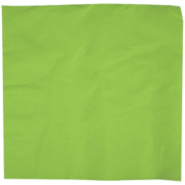 Serviette 2 plis ouate kiwi  [380x380x380] [2400 (24x100)]