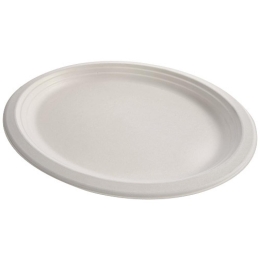 Assiette ovale pulpe blanche 230x170 mm [230x170x260] [600 (24x25)]