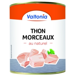 Thon Listao en morceaux au naturel boite 3/1 VALTONIA
