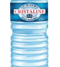 Eau de source naturel plate en bouteille 1,5 L Cristaline