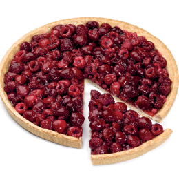 Tarte framboise 880G - Surgele