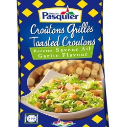Croutons cubes a l'ail sachet 500 g PASQUIER