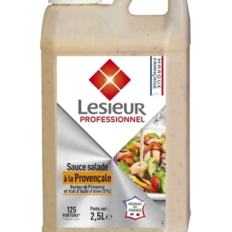 Sauce salade provençale en bidon 2,5 L LESIEUR PROFESSIONNEL