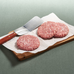 Hache Veau Rond Facon Bouchere Francais 150G Carton 3Kg  - Surgele
