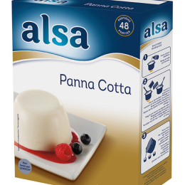 Preparation panna cotta boite (260G/24Px2) Alsa