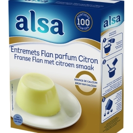 Entremet flan citron boite 850 g ALSA