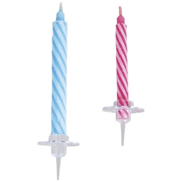 Bobeche duo en cristal  [100] (support bougie)