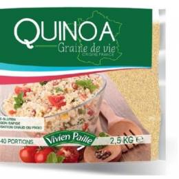 Quinoa blond de France sac 2,5 kg Vivien Paille