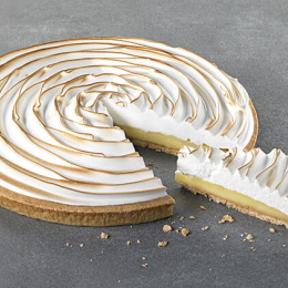 Tarte citron meringue 1KG PASQUIER - Surgele