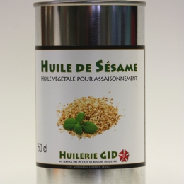 Huile de sesame bidon 50 cl HUILERIE GID