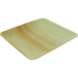 Assiette carree palmier 200 mm [200x200x15] [60 (10x6)]
